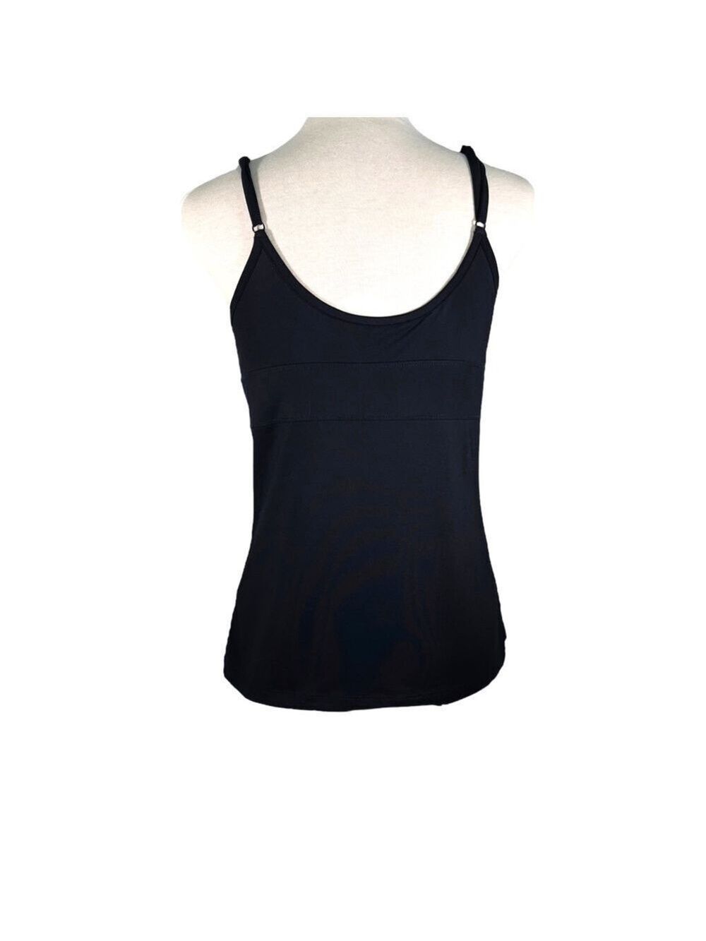 Joe Fresh yoga camisole light support adjustable straps black size m - Picture 5 of 11